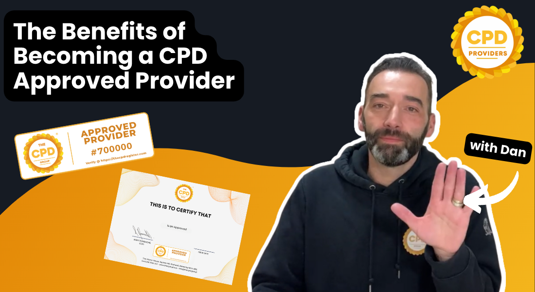 What are the benefits of CPD Provider Approval?